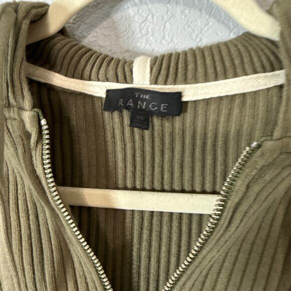 The Range Zip Hoodie Utility Green Size XS - Picture 7 of 7